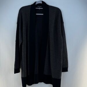 Eileen Fisher Merino Wool Open Cardigan